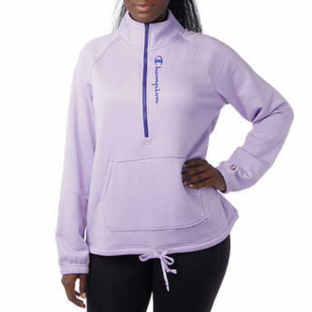 Champion Ladies' Quarter Zip Fleece Jacket